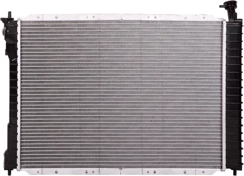 Vista 2 de Lynol Sistema de enfriamiento completo radiador de aluminio compatible con 1999-2002 Ni Quest Mercury Villager V6 3.3L reemplazo directo de flujo