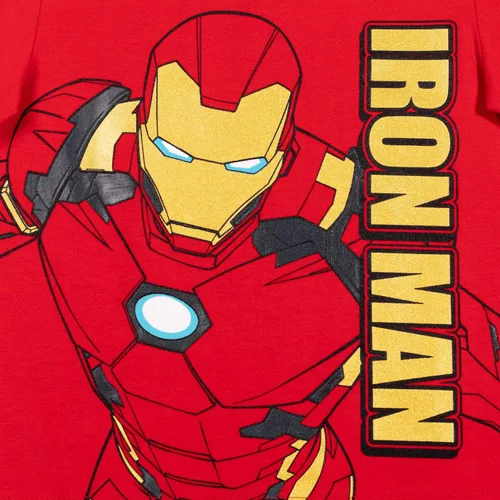Vista 6 de Marvel Avengers Black Panther Captain America Iron Man Little Boys 4 Pack Graphic T-Shirts