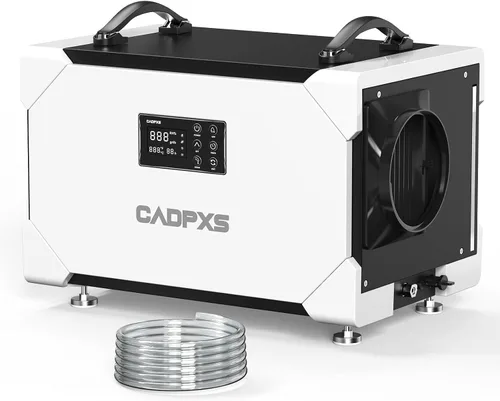 Vista 11 de CADPXS Deshumidificador comercial de 80 pintas con bomba y manguera
