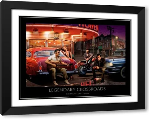 Vista 10 de Lienzo estirado envuelto en galería de Consani, Chris 24x18 titulado: Legendary Crossroads Lienzo envuelto en galería