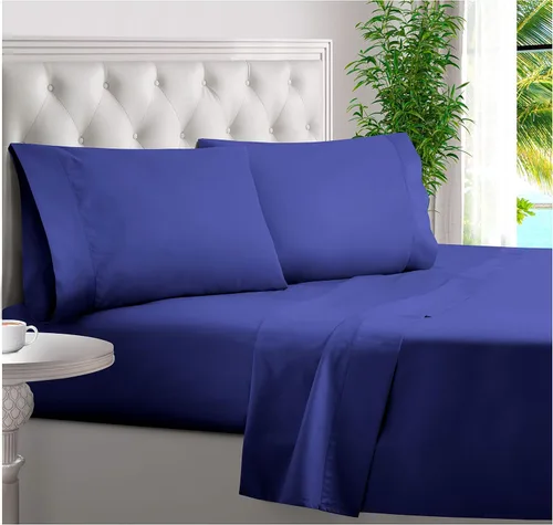 Vista 29 de BAMPURE Juego de sábanas tamaño Queen, 100% viscosa pura derivada de bambú, sábanas súper suaves y refrescantes para personas que duermen con calor