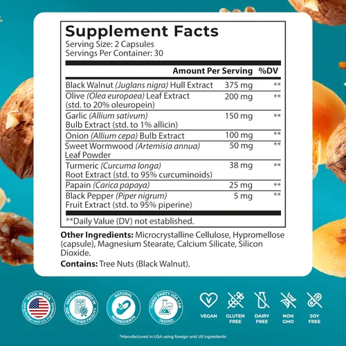 Vista 2 de PUREHEALTH RESEARCH ParaBroom - Soporte intestinal y digestivo - 1 botella