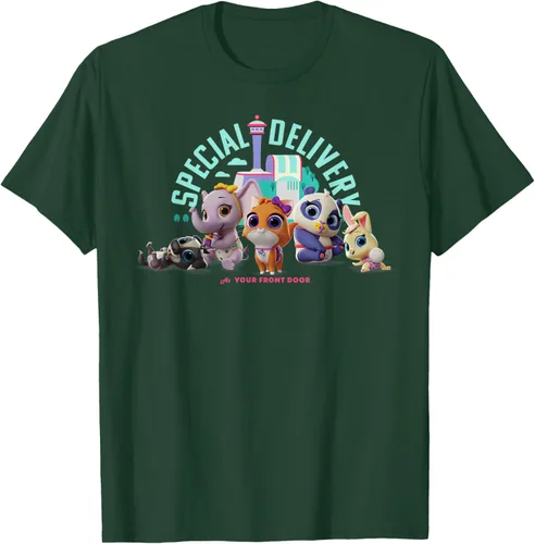 Vista 62 de Disney Camiseta de entrega especial Junior T.O.T.S, Negro, S
