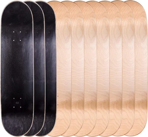 Vista 9 de Cal 7 Tablas de skate en blanco, juego de 10