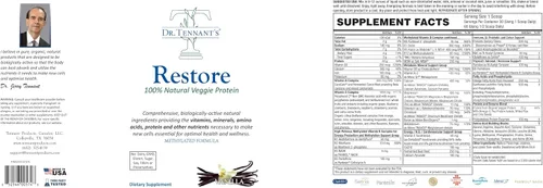 Vista 3 de Restore Proteína a base de plantas premium, vainilla