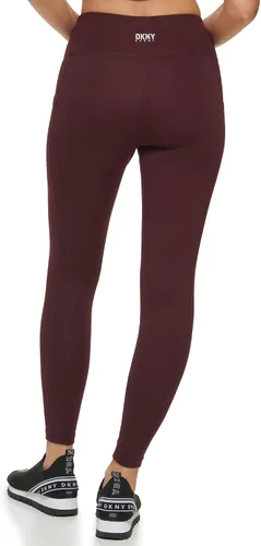 Vista 4 de DKNY Leggings deportivos para mujer con control de abdomen