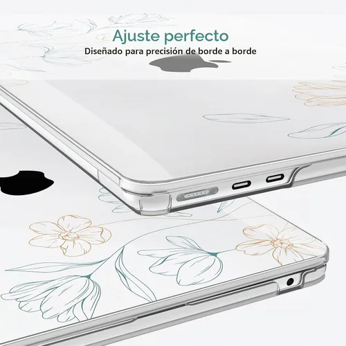Vista 8 de B BELK Funda para MacBook Air de 13.6 pulgadas 2026-2022 M5 M4 M3 M2