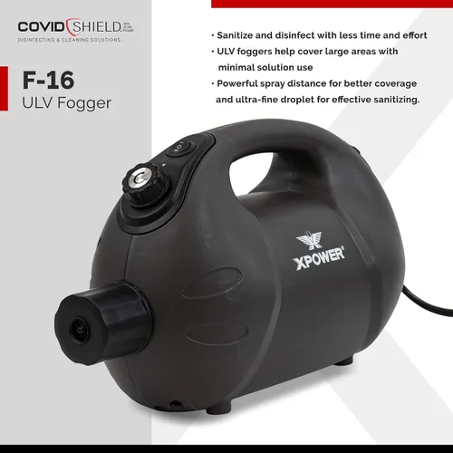 Vista 4 de XPOWER Kit de limpieza de aire desinfectante programable de protección total, pequeño
