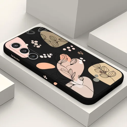 Vista 10 de LEECG Funda para Galaxy S23 FE, diseño creativo de impresión lateral de astronauta para Samsung S23 FE 5G, funda protectora resistente de silicona