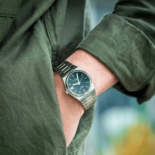 Vista 6 de Tissot PRX Powermatic 80 1.378 in, Gris