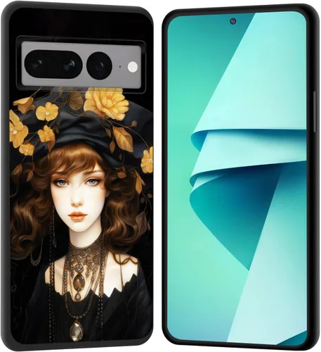 Vista 159 de Funda para Pixel 4 XL, funda de goma de silicona suave a prueba de golpes, funda protectora de cuerpo completo para Google Pixel 4 XL, ciervo