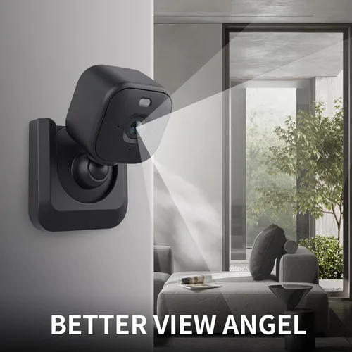 Vista 5 de Blink Mini 2K - Soporte de pared adhesivo para cámara, fuerte adhesivo duradero, soporte de montaje para cámara Blink Mini interior, sin taladros