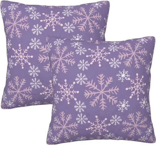 Vista 12 de Perinsto Juego de 2 fundas de almohada decorativas de flores de crisantemo azul, fundas de almohada suaves para sofá, cama, decoración del hogar, 16