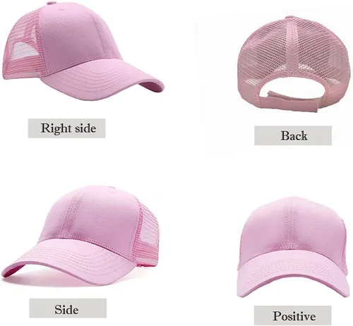Vista 65 de Gorra de béisbol 100% algodón clásico deportivo casual gorra de golf Sunhat tamaño ajustable