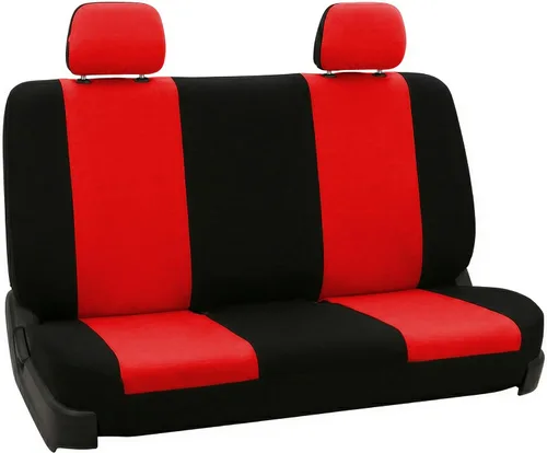 Vista 13 de FH Group Funda para Asiento de Coche para Asiento Trasero de Tela - Ajuste Universal para Coches con Banco Sólido, Protector de Asiento de Coche