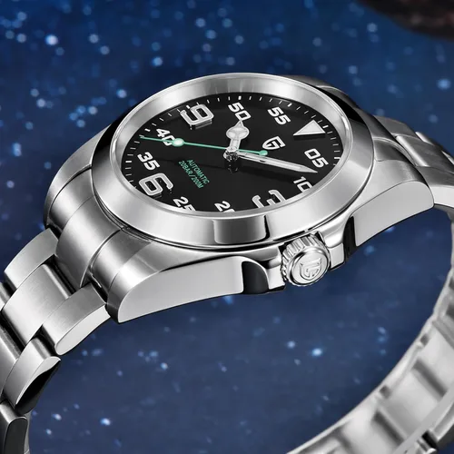 Vista 5 de Watch Mens Pagani Design Watches for Men Luxury Automatic Watch Men's AR Sapphire Glass Mechanical Wristwatch Japan NH35 Movement Stainless Steel