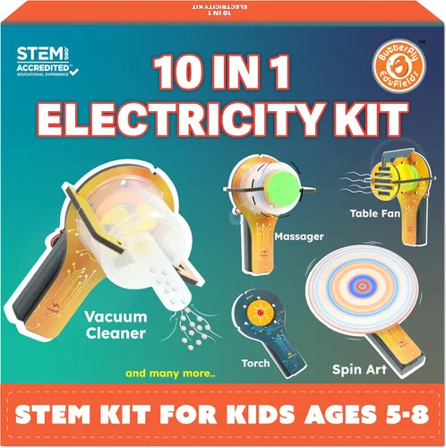 Vista 7 de Butterfly EduFields Más de 100 proyectos STEM Mini kit de ingeniería para niñas de 8, 10, 12 y 15 años Los mejores experimentos científicos