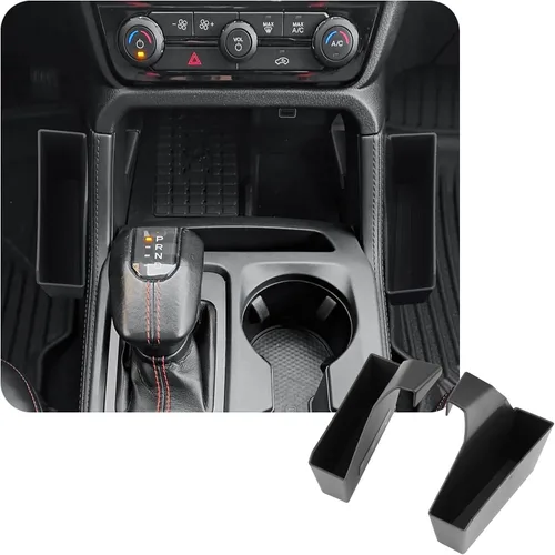 Vista 11 de CDEFG Organizador de consola central para Ford Ranger 2026 2026 (Raptor/Lariat/XLT/XL) Accesorios Bandeja de consola central reposabrazos caja