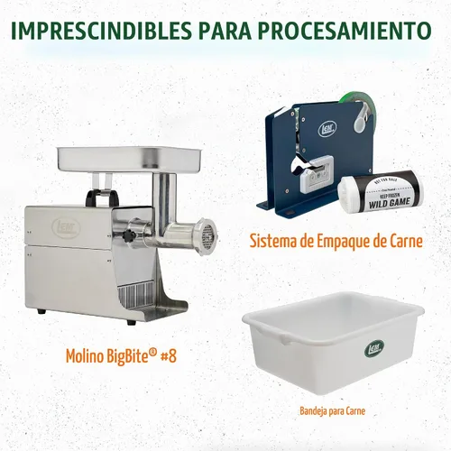 Vista 6 de LEM Products - Kit de limpieza para picadora de carne, 10 cepillos y spray de silicona