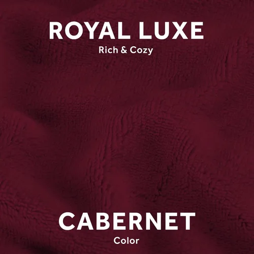 Vista 3 de Sunbeam Royal Luxe Cabernet - Manta térmica tamaño individual