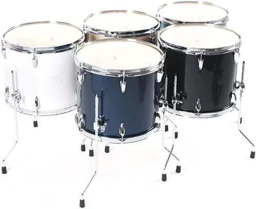 Vista 8 de 3 piezas de repuesto para patas de Tom de piso, piezas de repuesto para Tom Drum Instrumento de percusión Metal antideslizante DIY Hardware