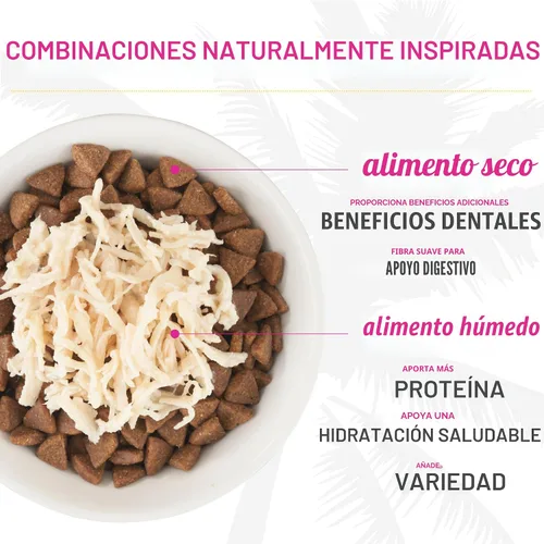 Vista 9 de Comida seca para gatos de interior Tiki Cat Born Carnivore Health, Harina de pescado de trucha y menhaden, Bolsa de 3 libras