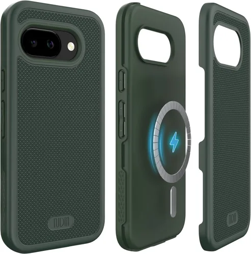 Vista 39 de TUDIA Funda protectora para Google Pixel 10a (2026) – [compatible con Magsafe] [MergeGrip] de doble capa delgada [grado militar] a prueba de golpes