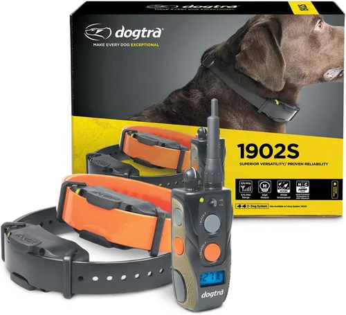 Vista 10 de Dogtra 1900S ergonómico de 3/4 millas IPX9K impermeable de alto rendimiento para entrenamiento remoto de perros 748 in