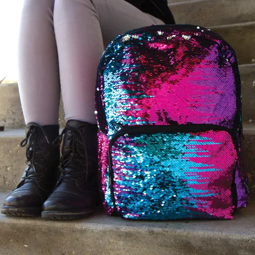 Vista 8 de Style.Lab Fashion Angels Magic - Mochila con lentejuelas, multicolor y plateado