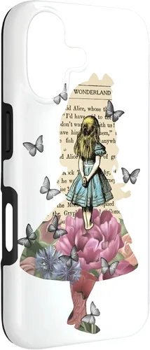 Vista 3 de Alice in Wonderland Magical Garden Vintage Book Case for iPhone 17