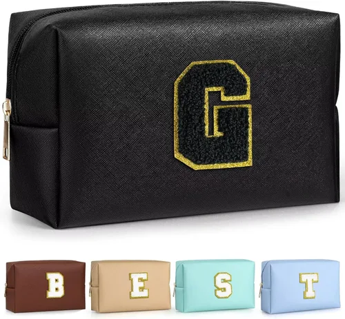 Vista 188 de TOPEAST - Bolso de maquillaje para mujer, Negro -, A