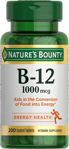 Vista 9 de Comprimidos de B12 Natures Bounty, 0,000035 oz, NATURES316562, 1, 1