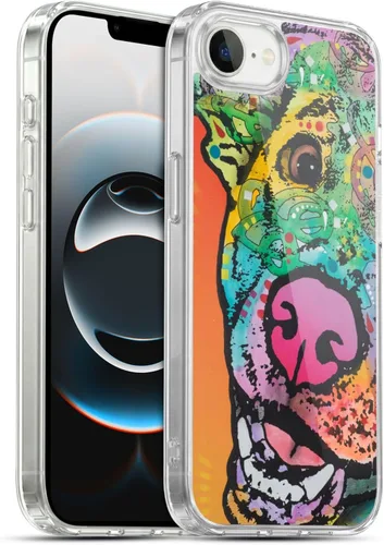Vista 393 de Oficial Dean Russo perros 3 suave funda de Gel para Apple Iphone 7 Plus/8 Plus, Amy