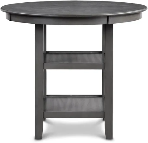Vista 5 de New Classic Furniture Amy - Juego de mesa de comedor de 5 piezas, color gris