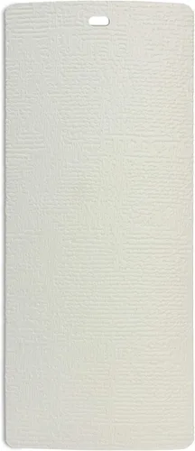 Vista 3 de DALIX Chaparral - Láminas verticales para persianas de repuesto, color gris, 46.5 pulgadas, paquete de 5