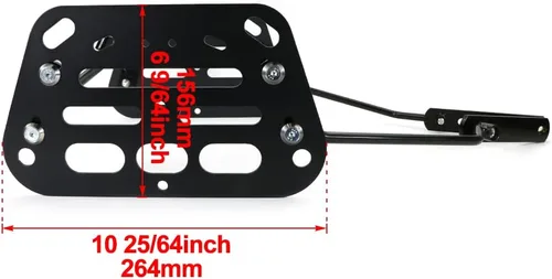 Vista 4 de Xitomer Bastidores de soporte para alforjas, apto para FZ-07 MT-07 2014 2015 2016 2017 2018 2019 2020 2021 2022 2023 2024 FZ 07 Portabicicletas
