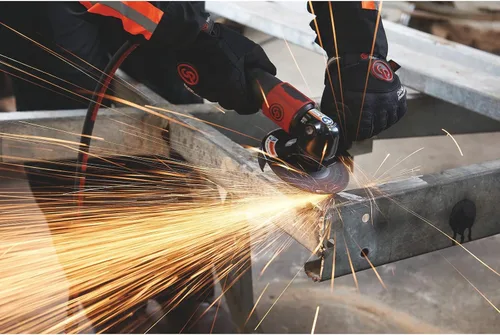 Vista 5 de Chicago Pneumatic CP7540-CN - Herramienta de amoladora neumática, soldador, carpintería, detalles automotrices, pulidora de acero inoxidable
