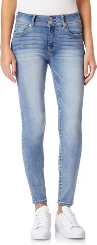 Vista 21 de WallFlower Jeans de Mujer Ultra Fit de Tiro Medio Insta Soft Denim Juniors (También Disponibles en Tallas Grandes)