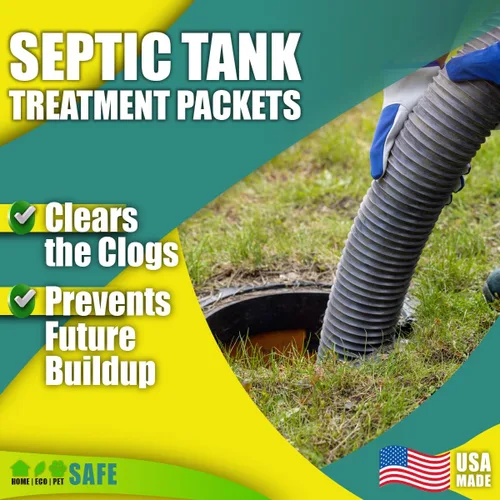 Vista 5 de Fórmula viva concentrada para tratamiento de tanque séptico de GreenPig Solutions 52, suministro de 1 año, Multi, 52