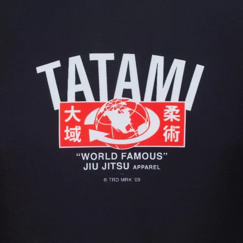 Vista 7 de Tatami Fightwear Camiseta de manga larga de fama mundial, color negro