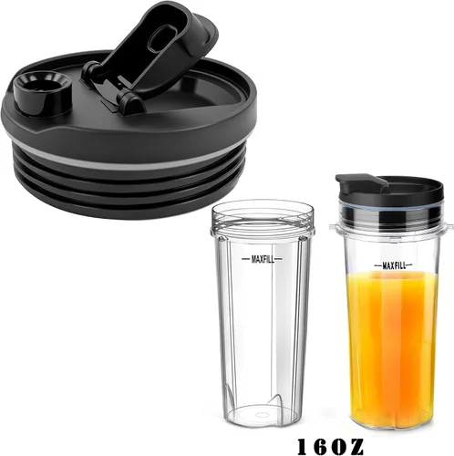 Vista 4 de 2 piezas de repuesto para licuadora Ninja de diámetro interior de 2.81 pulgadas para licuadora Ninja BL660 BL740 BL770 BL780 BL810 BL820 BL830