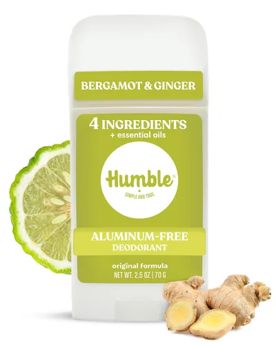 Vista 12 de Humble - Desodorante sin aluminio para mujeres y hombres, paquete variado, desodorante natural limpio y fresco en barra con aceites esenciales