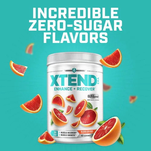 Vista 5 de Xtend - Polvo EAA + BCAA para recuperación muscular y crecimiento muscular magro, 9 aminoácidos esenciales para entrenamiento intra o recuperación