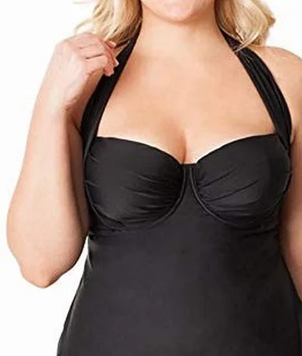 Vista 2 de Smart & Sexy Tankini convertible con aros para mujer con longitud añadida
