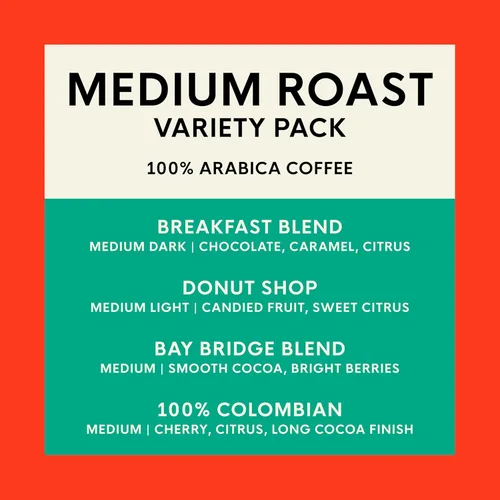 Vista 4 de SF Bay Coffee Organic Rainforest Blend, 12 unidades, Cápsulas de café compostables, tostado medio, compatible con K Cup incluyendo Keurig