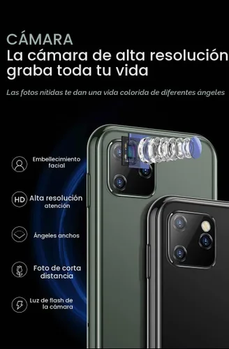 Vista 7 de Super Mini Smartphone, XS11 Teléfono desbloqueado 3G WCDMA Android Mobile 2.5 '' Pantalla táctil 1GB RAM 8GB ROM Dual SIM WiFi Bluetooth Hotspot