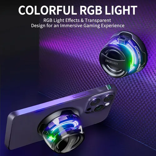Vista 5 de Altavoz Bluetooth magnético G200 con luz RGB - Mini altavoz Bluetooth portátil, sonido estéreo de rango completo para 7 horas de reproducción, modo