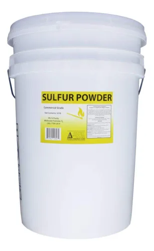 Vista 5 de Duda Energy Fertilizante en polvo de azufre amarillo de 1 libra, grado comercial, elemental
