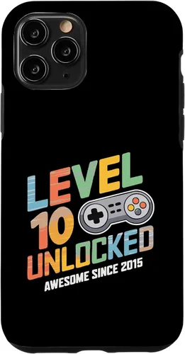 Vista 27 de iPhone 16 10 Unlocked Gamer 10th Birthday 2015 2025 gaming video ten Case