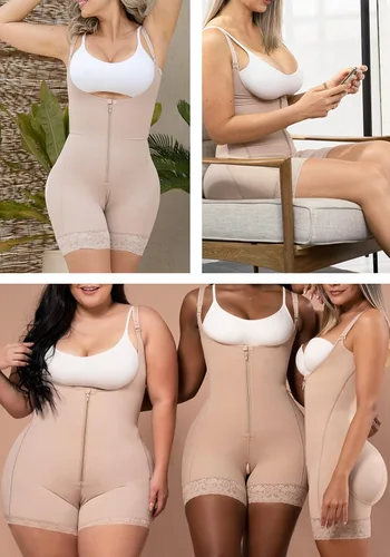 Vista 6 de DIANE & GEORDI 2396 Fajas Colombianas Pospartum Tummy Control Body Shapers Shapewear for Women Girdle